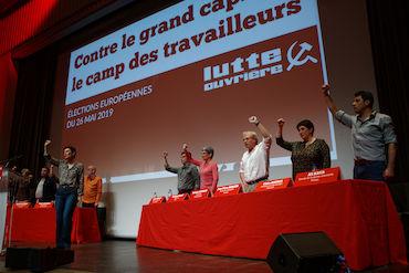 Lutte ouvrière dans les élections européennes